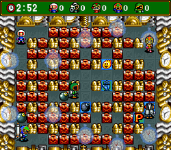 Bild från Super Bomberman 4