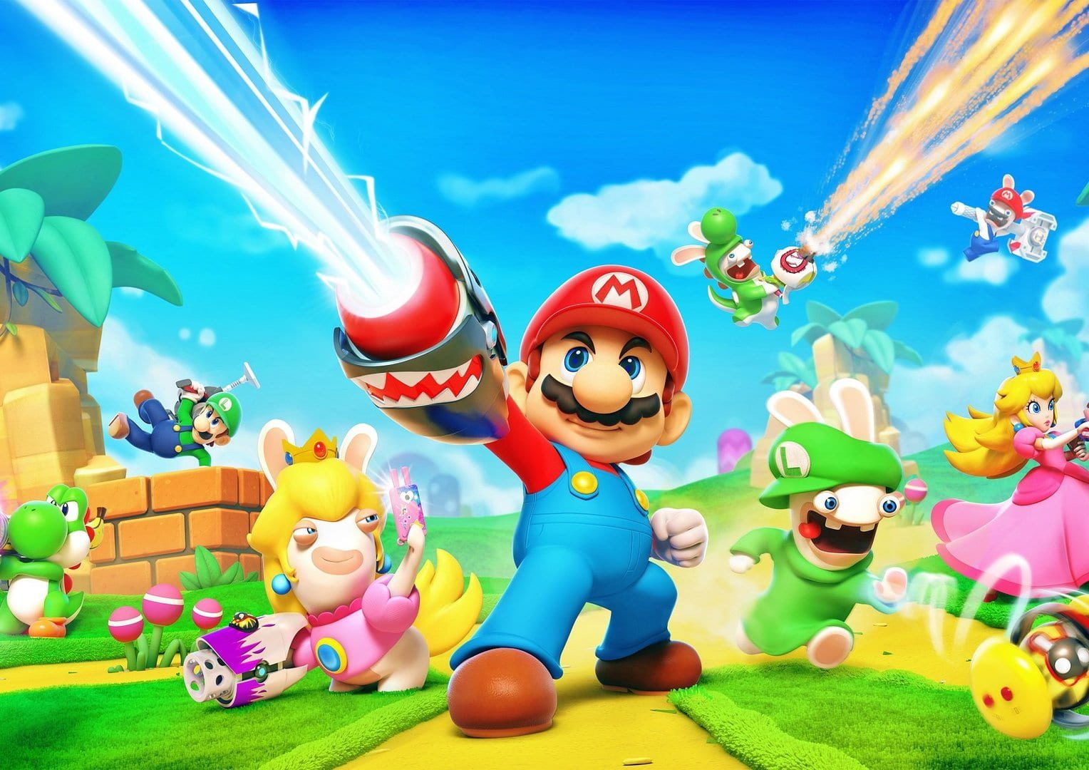 Bild från Mario + Rabbids Kingdom Battle