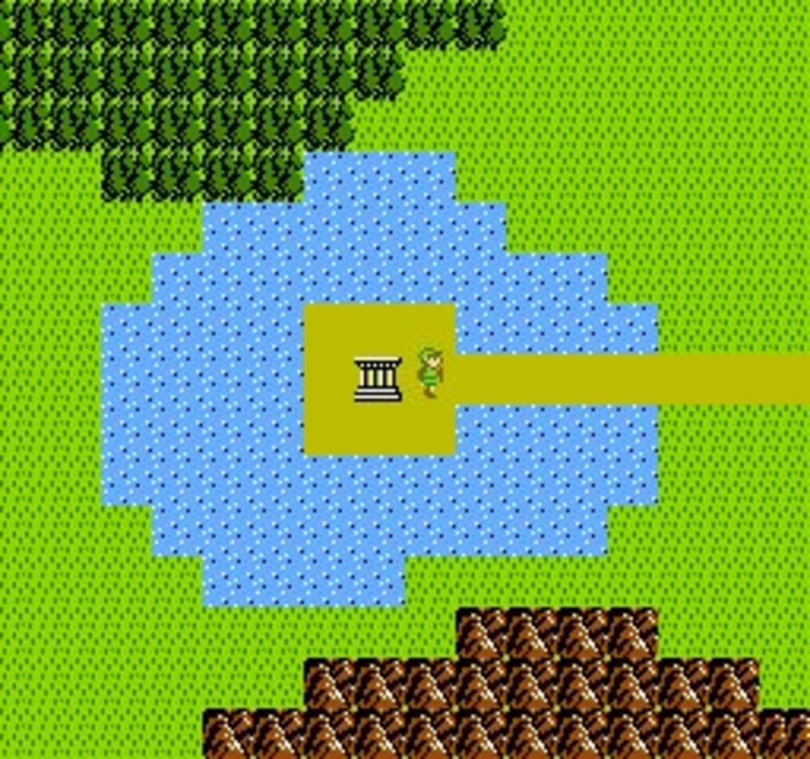 Bild från Zelda II: The Adventure of Link