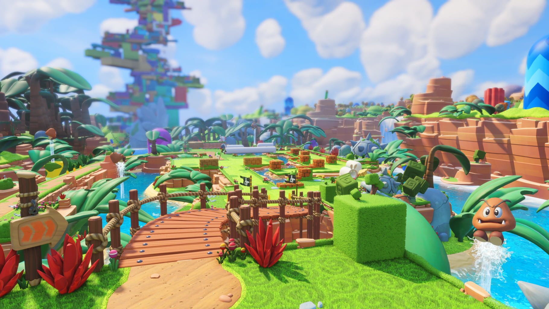 Bild från Mario + Rabbids Kingdom Battle