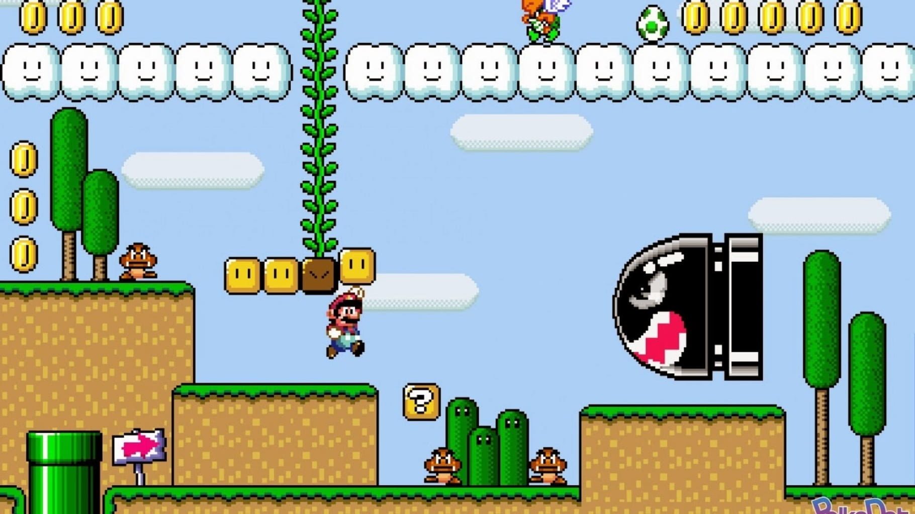 Bild från Super Mario World