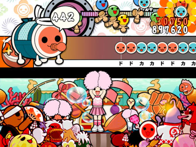 Bild från Taiko no Tatsujin: Appare Sandaime