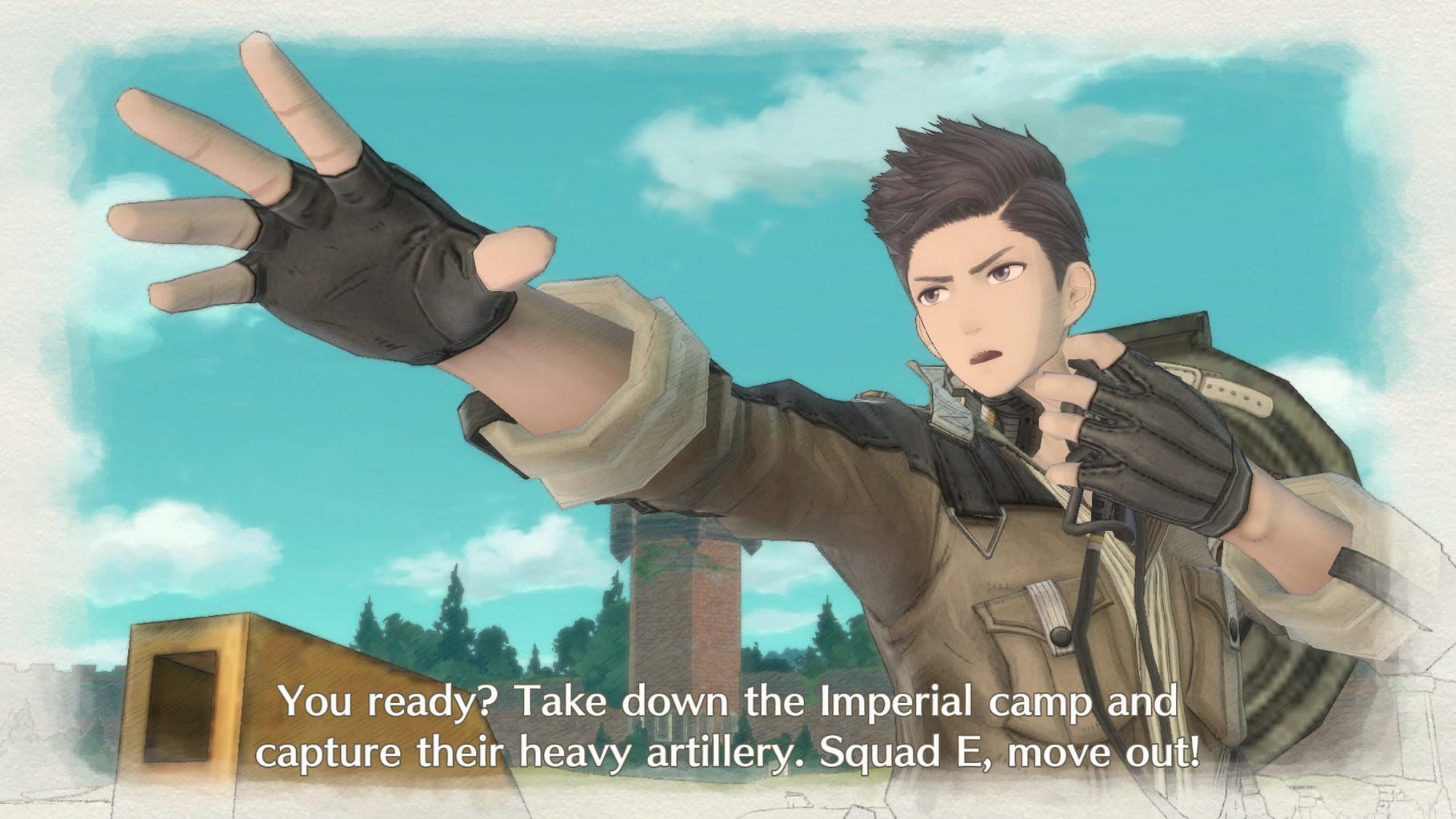 Bild från Valkyria Chronicles 4