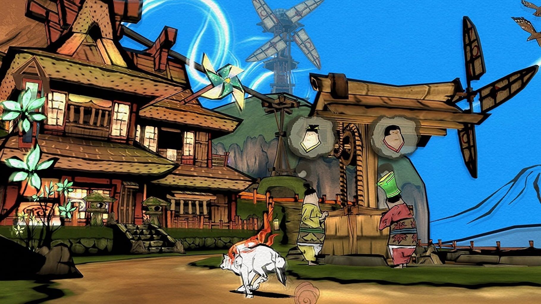 Bild från Ōkami HD