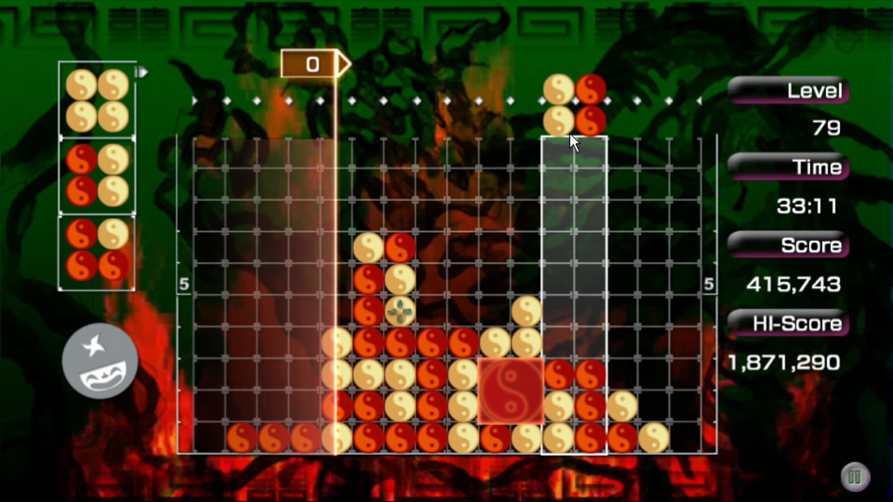 Bild från Lumines