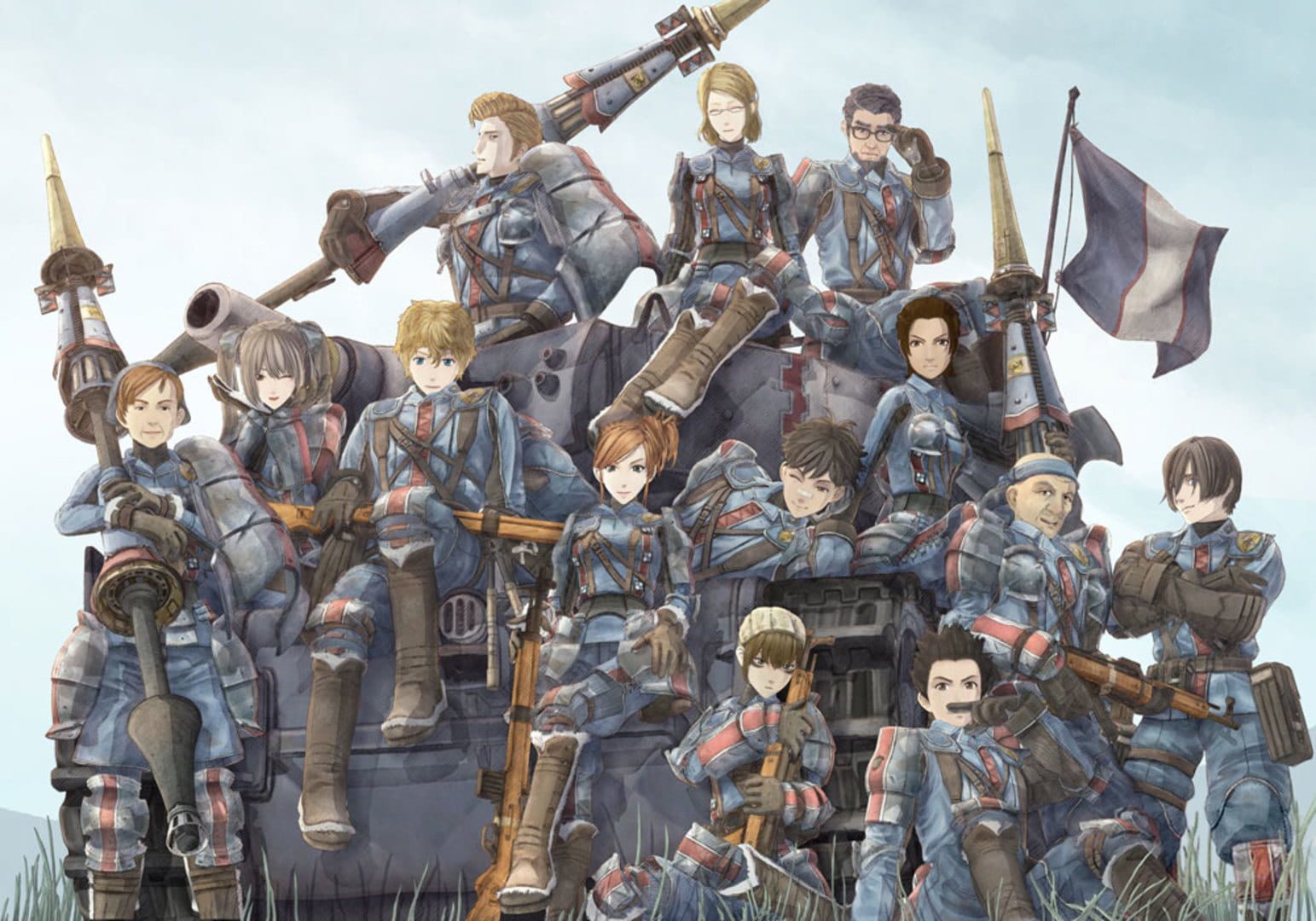 Bild från Valkyria Chronicles