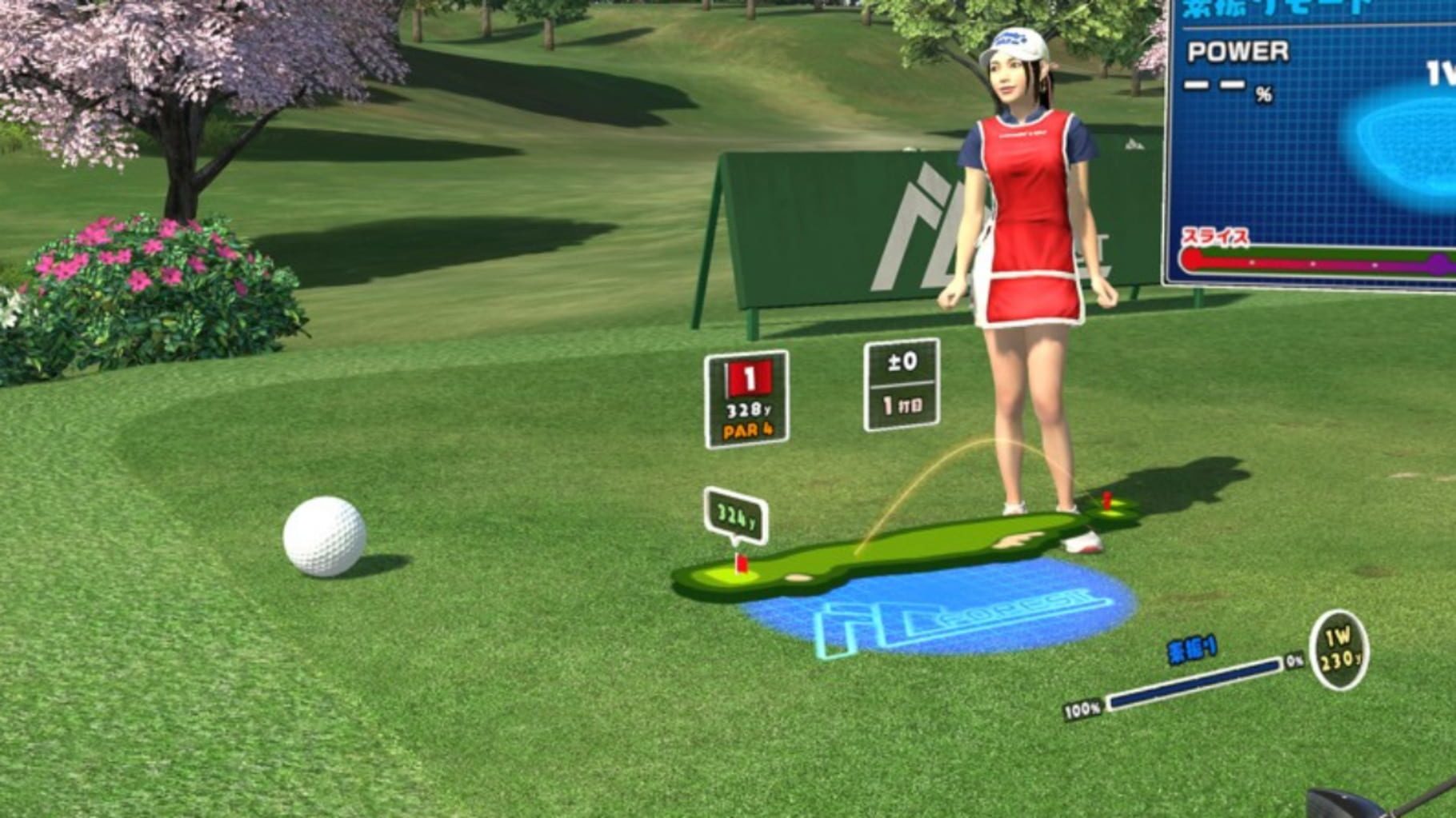 Bild från Everybody’s Golf VR