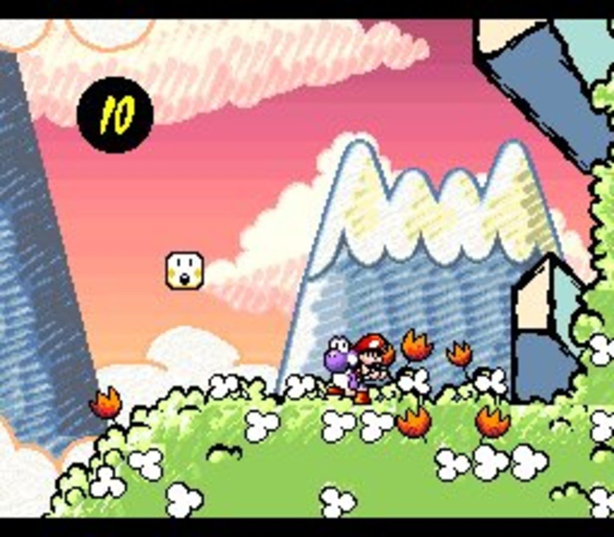 Bild från Super Mario World 2: Yoshi’s Island