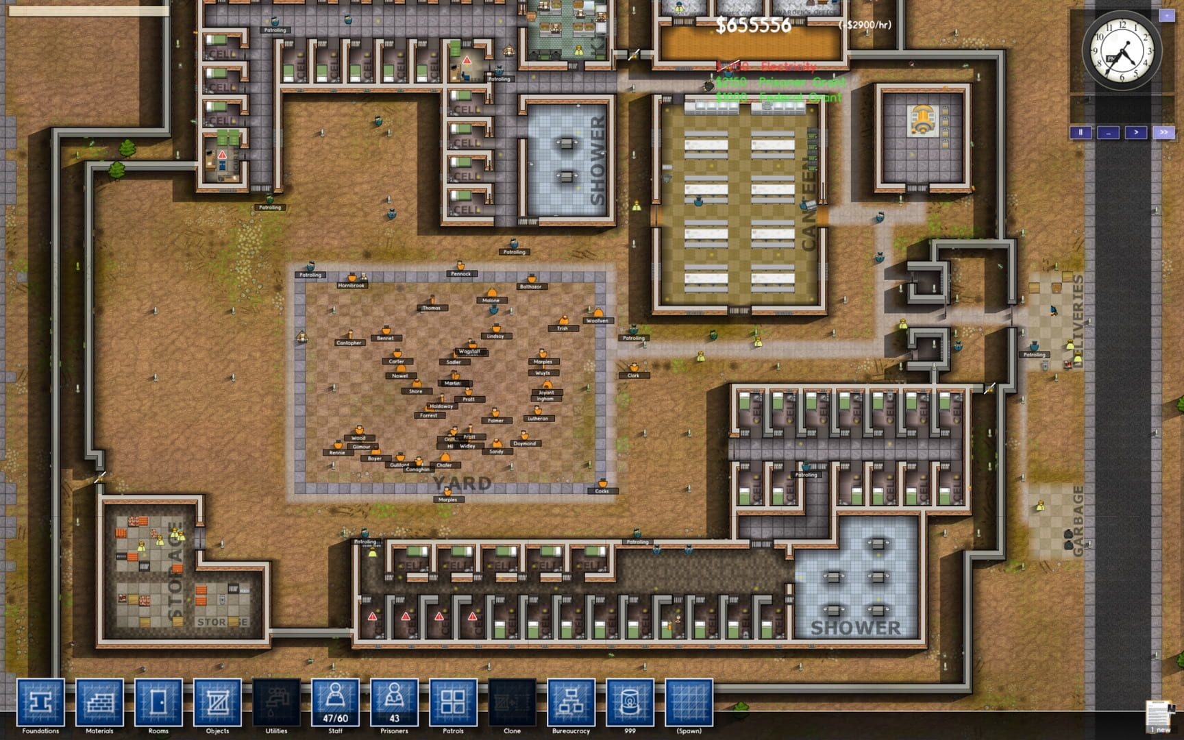 Bild från Prison Architect