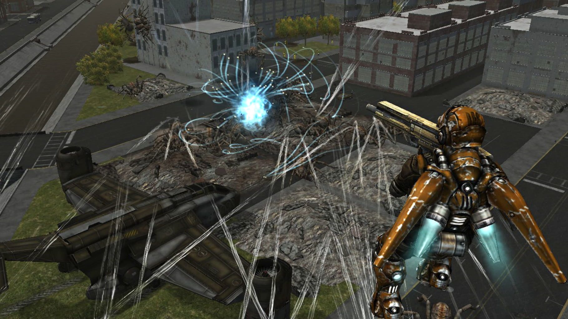 Bild från Earth Defense Force: Insect Armageddon