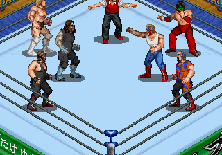 Bild från Super Fire Pro Wrestling X Premium