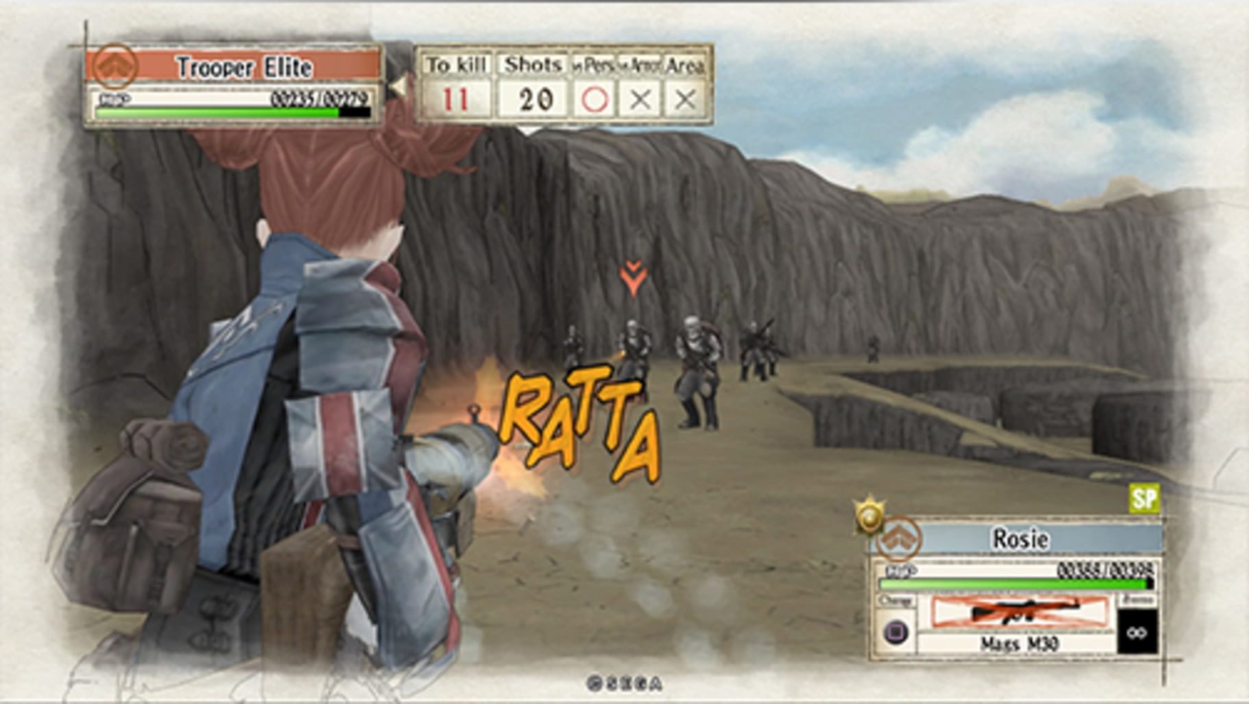 Bild från Valkyria Chronicles Remastered