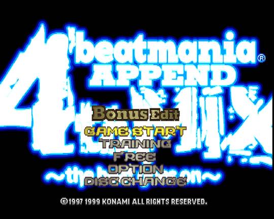 Bild från beatmania 4thMIX -the beat goes on-