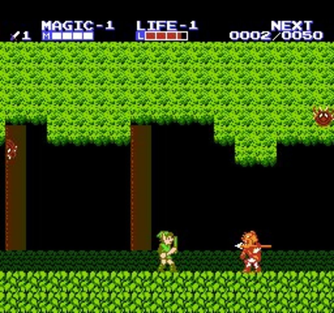 Bild från Zelda II: The Adventure of Link