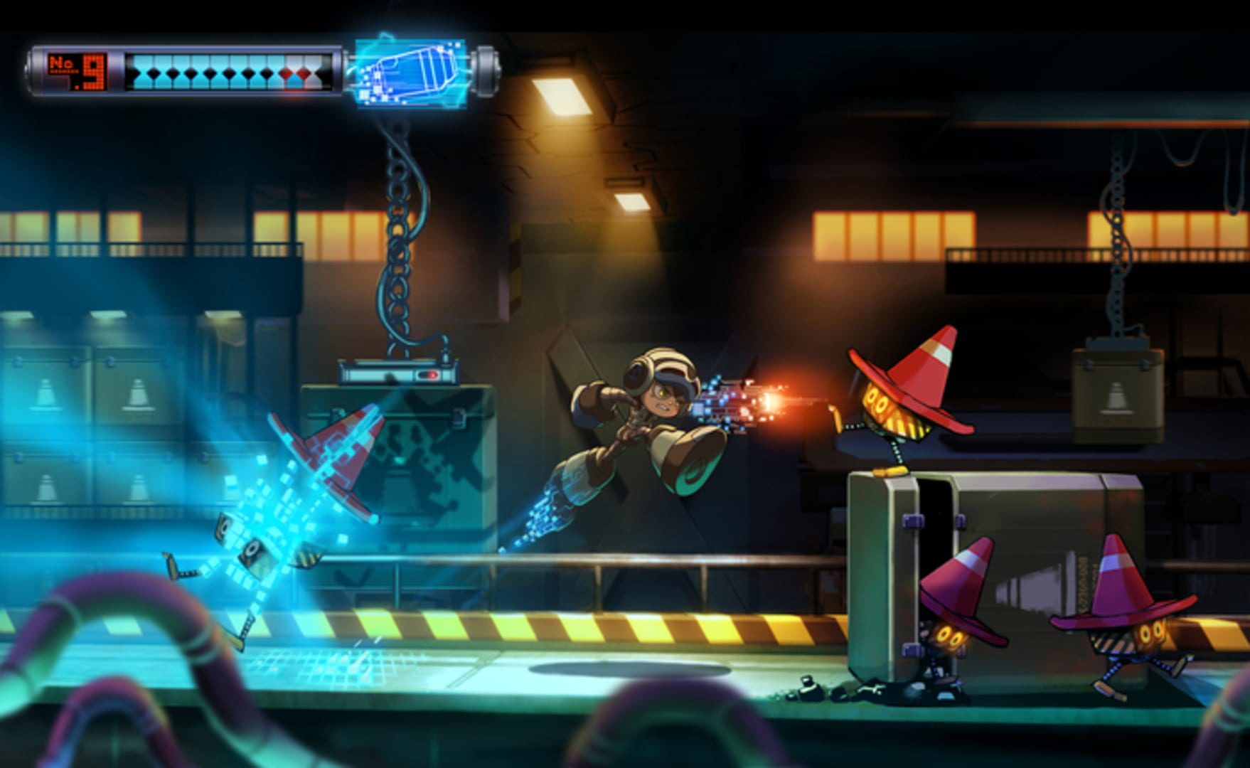 Bild från Mighty No. 9