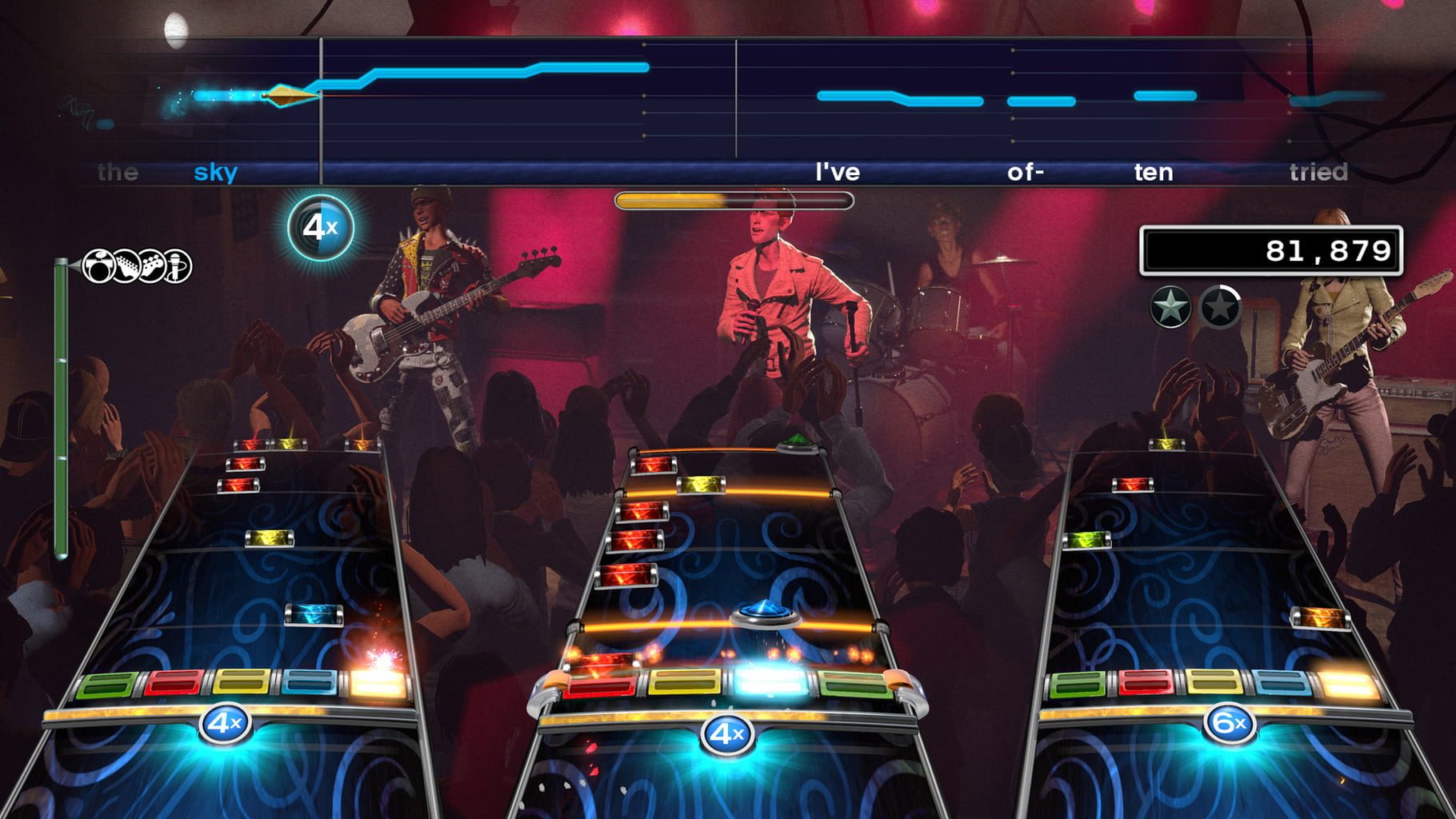 Bild från Rock Band 4