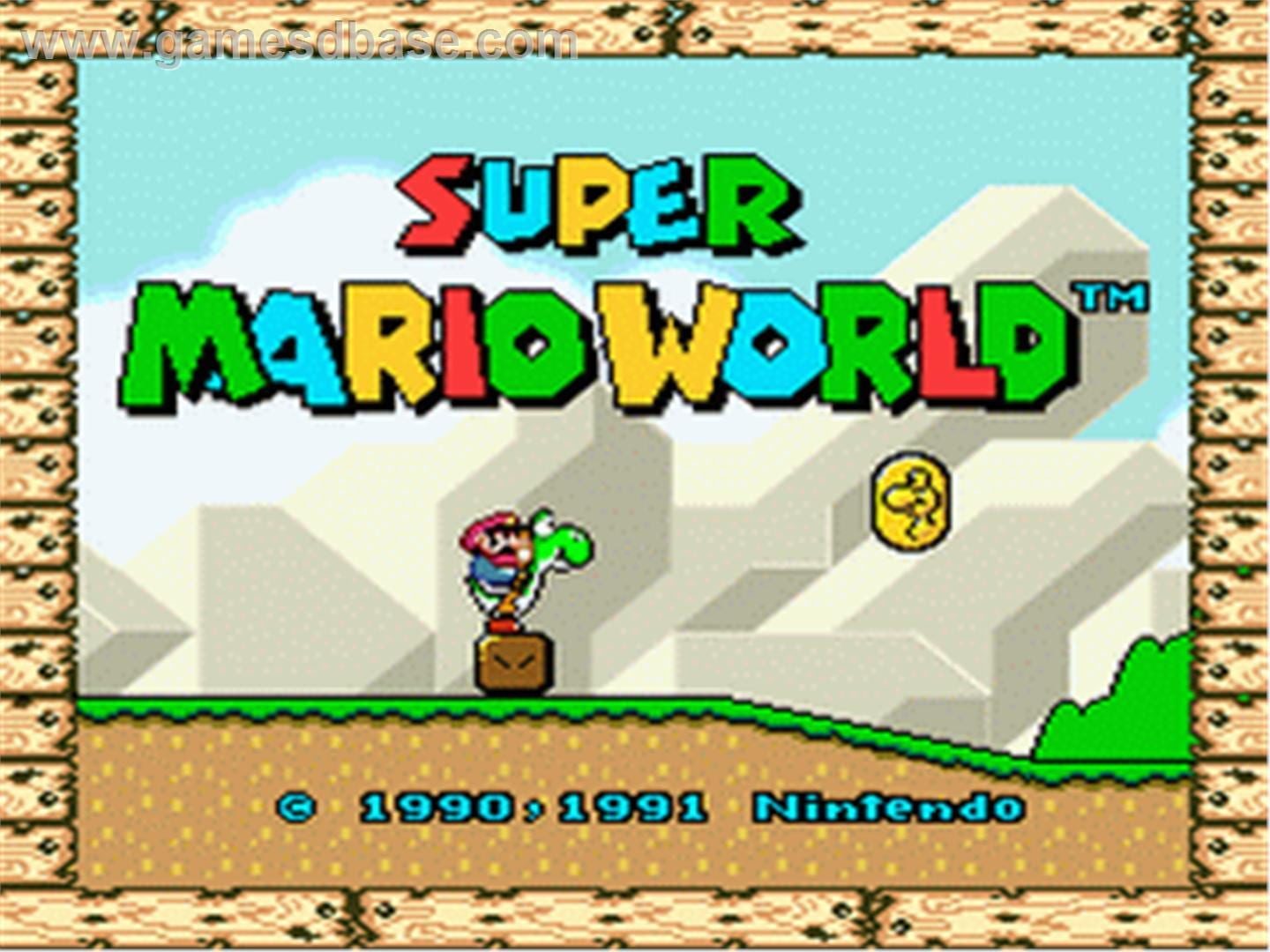 Bild från Super Mario World