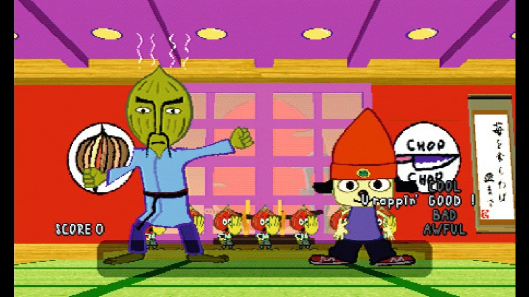 Bild från PaRappa the Rapper