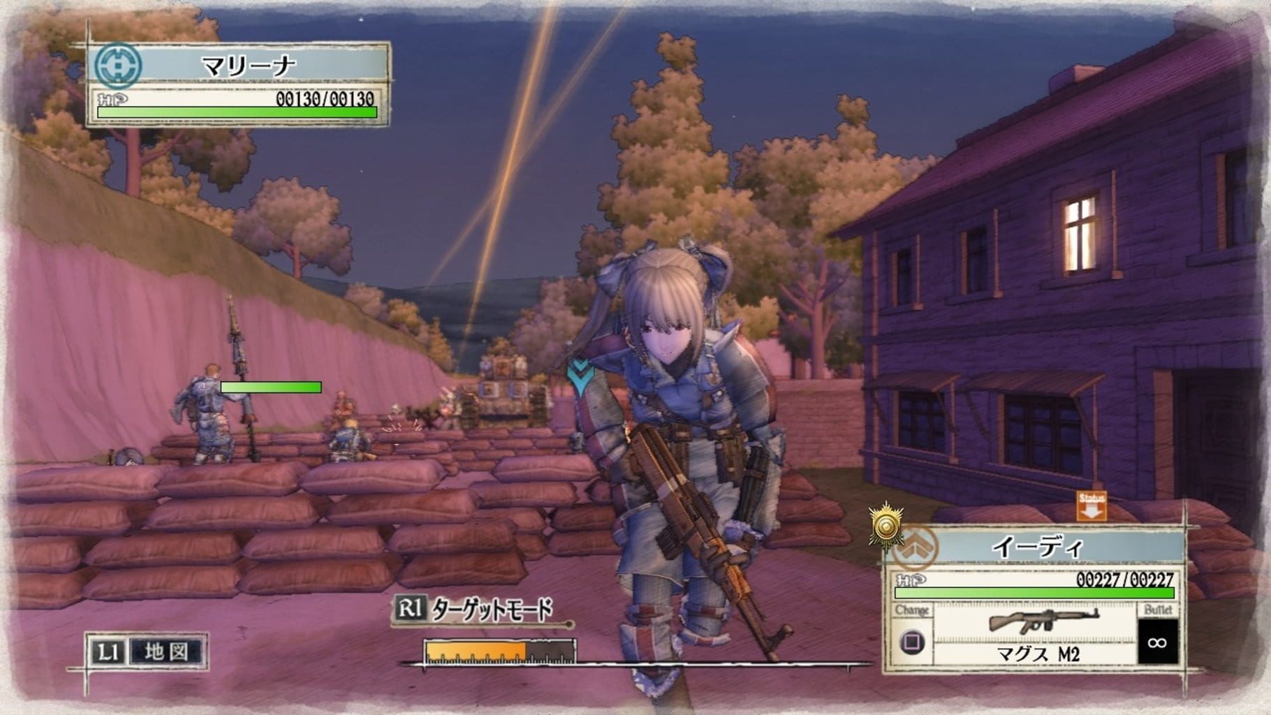 Bild från Valkyria Chronicles Remastered