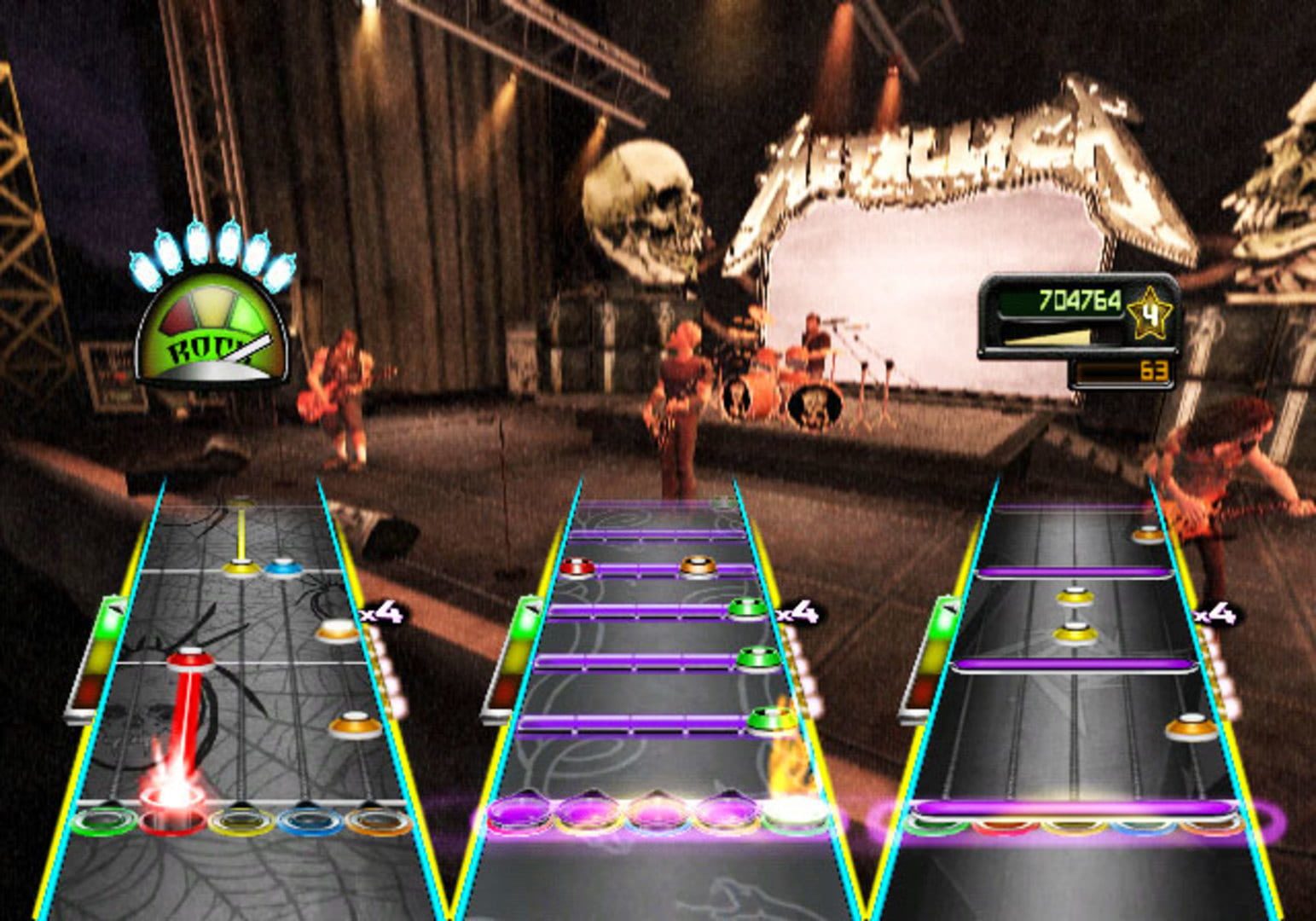 Bild från Guitar Hero: Metallica