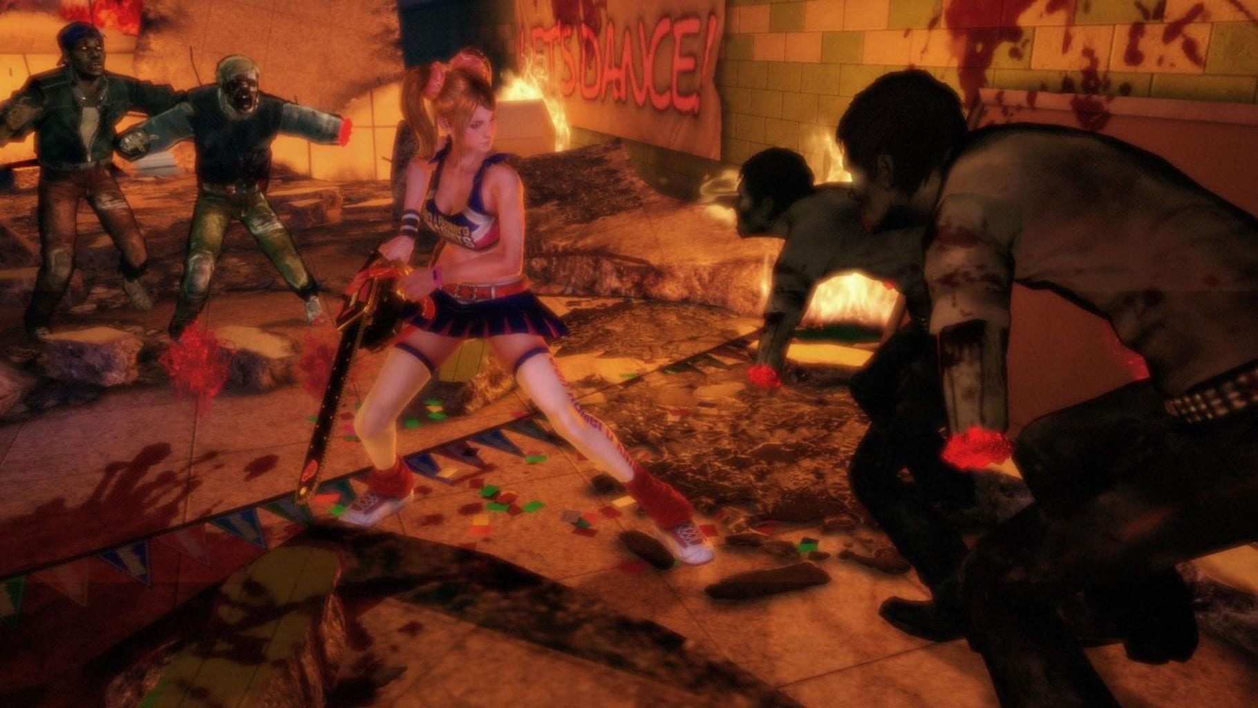 Bild från Lollipop Chainsaw