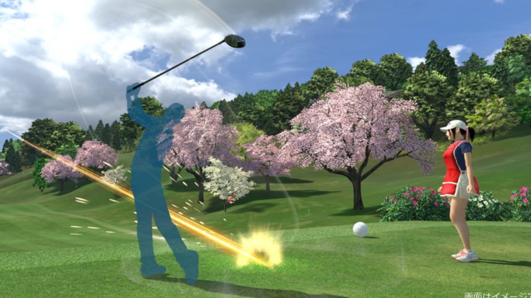 Bild från Everybody’s Golf VR