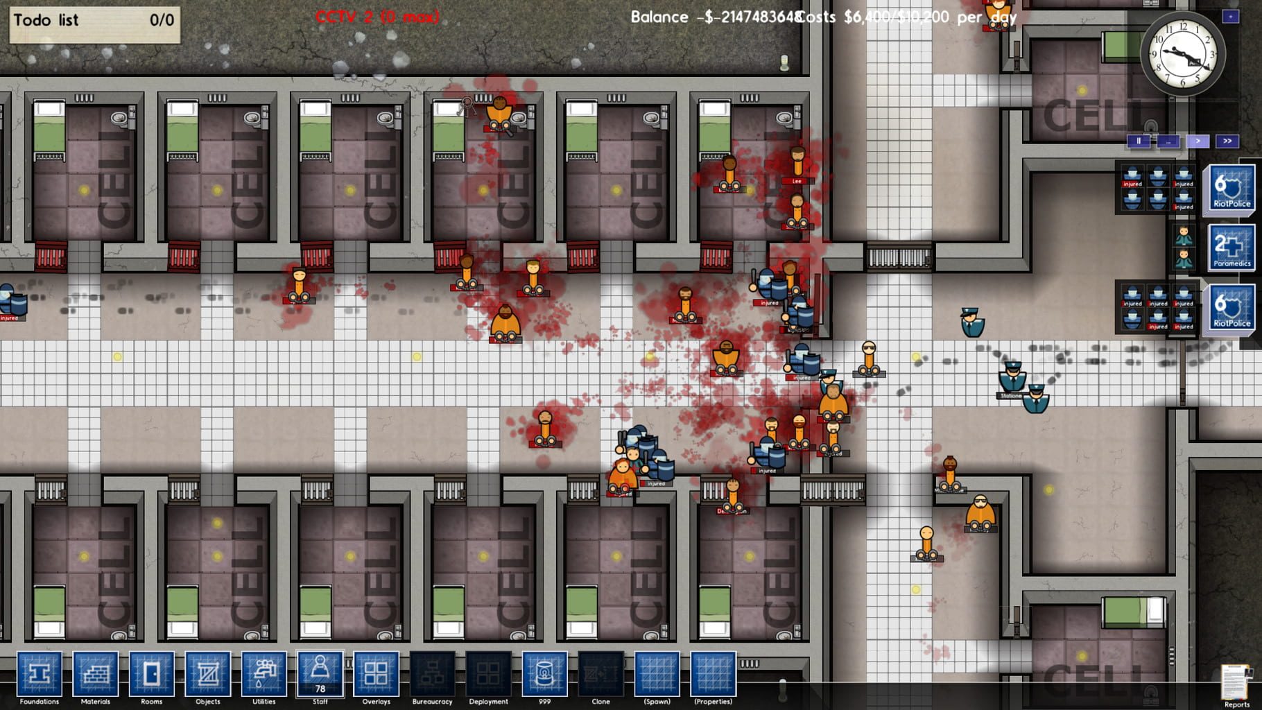 Bild från Prison Architect