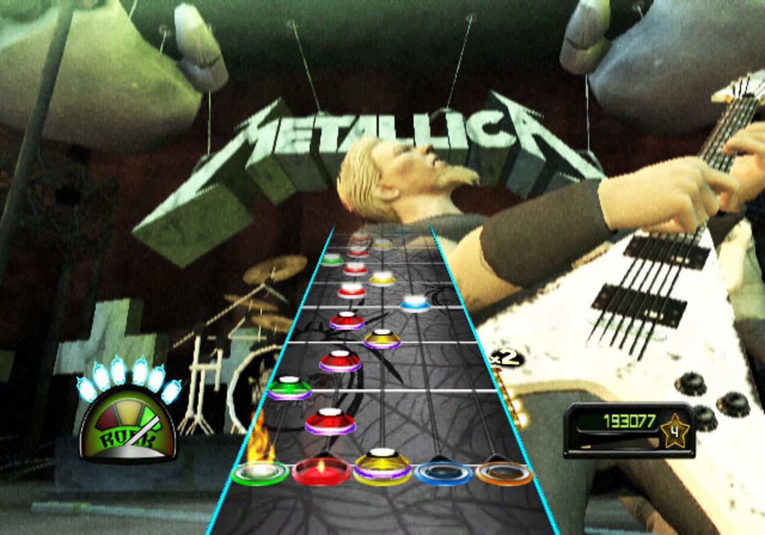 Bild från Guitar Hero: Metallica