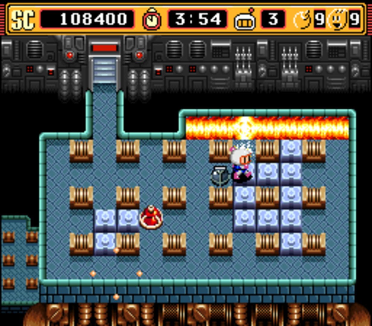 Bild från Super Bomberman 2