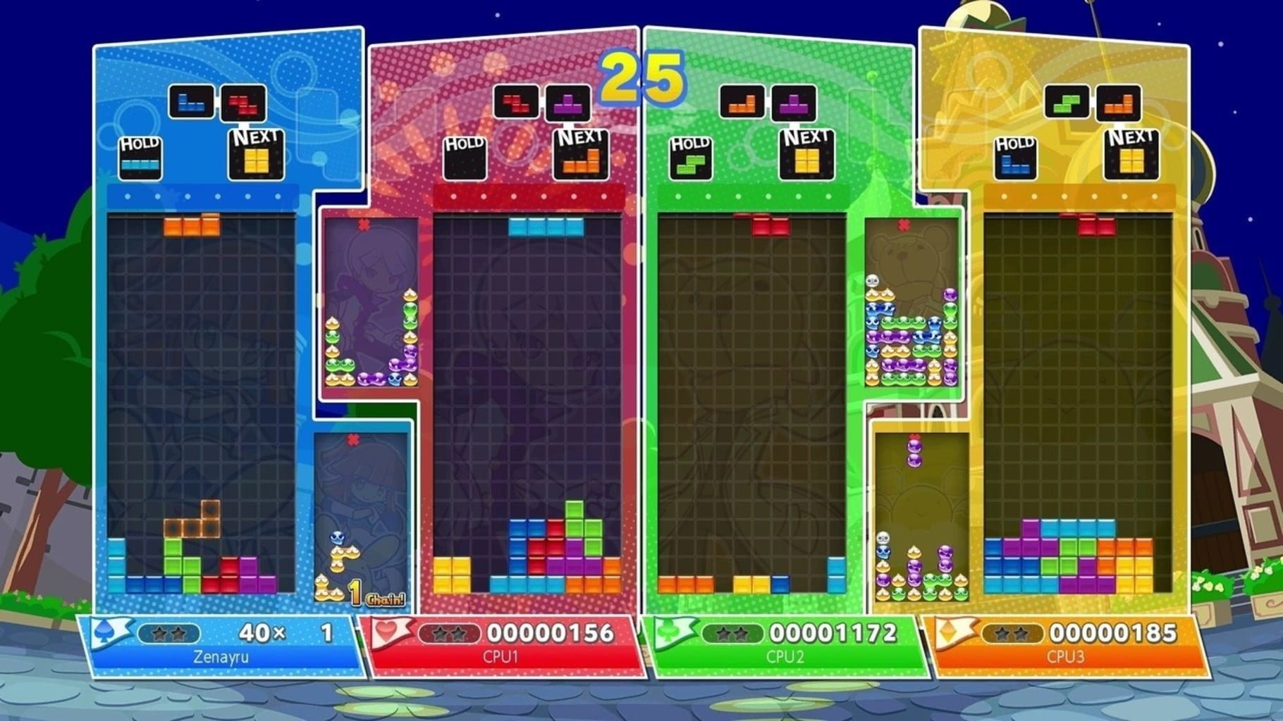 Bild från Puyo Puyo Tetris