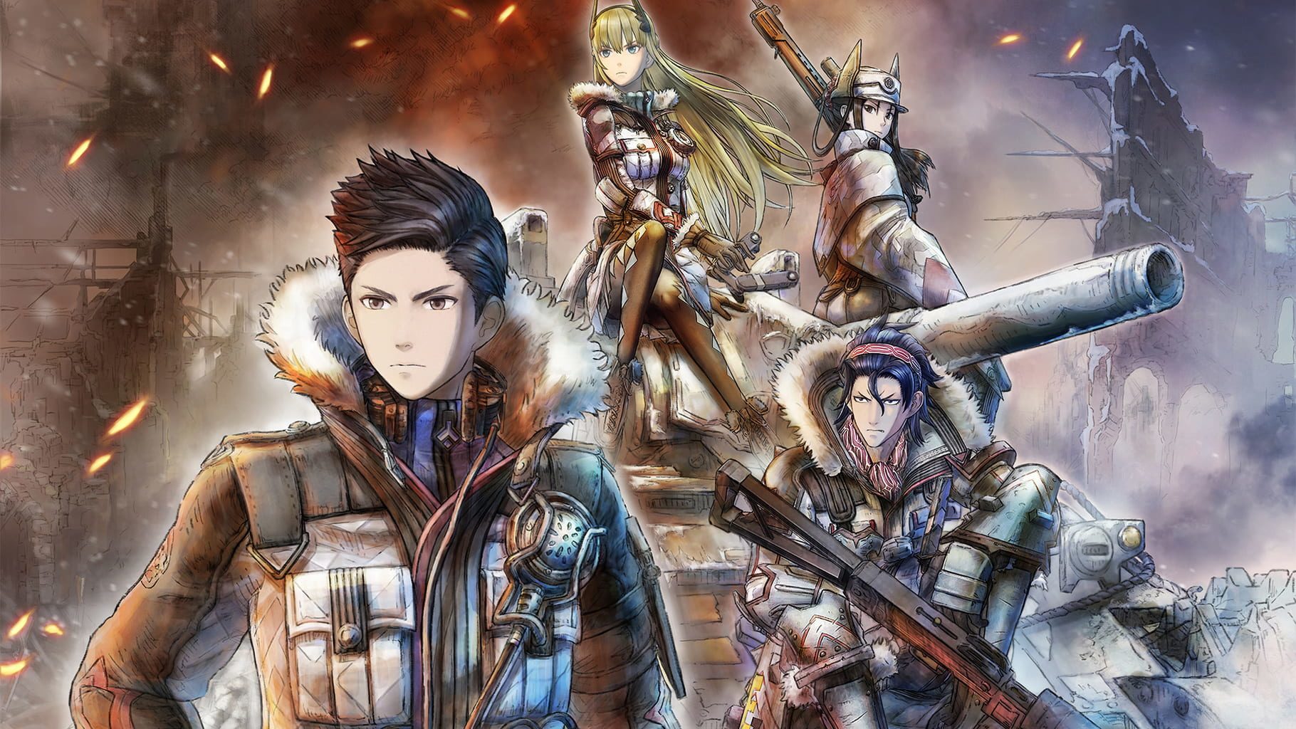 Bild från Valkyria Chronicles 4