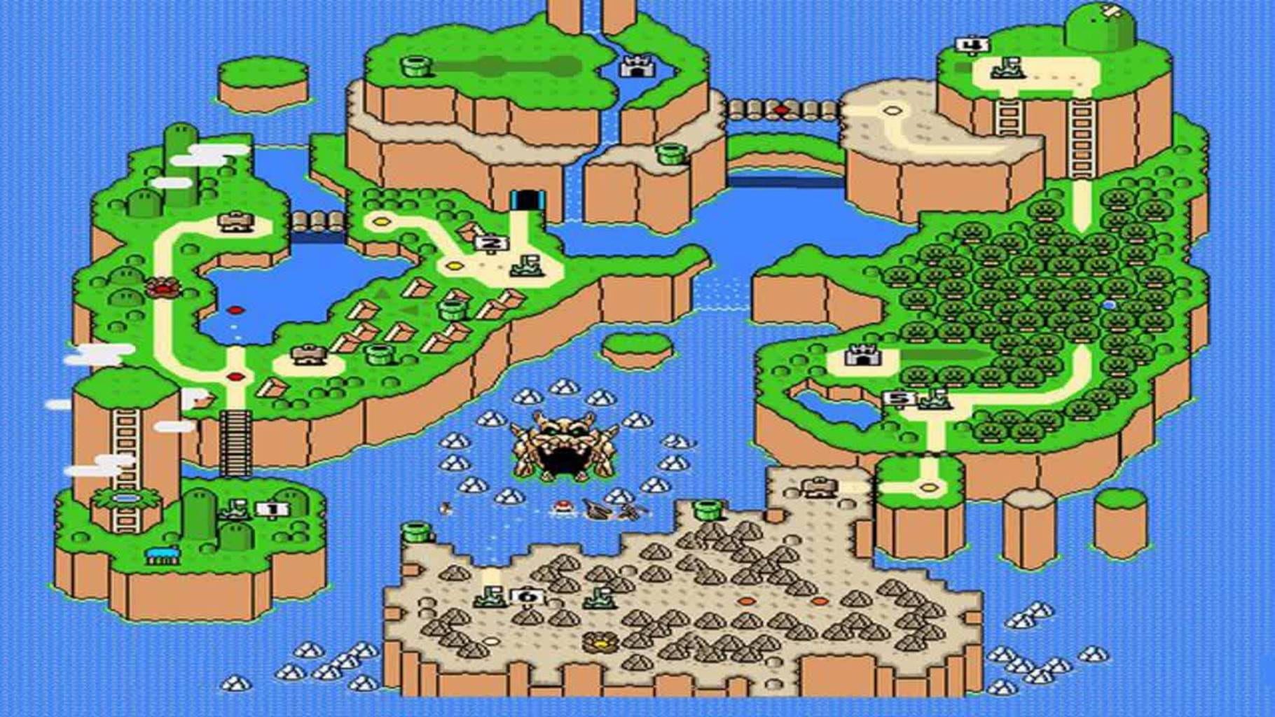 Bild från Super Mario World