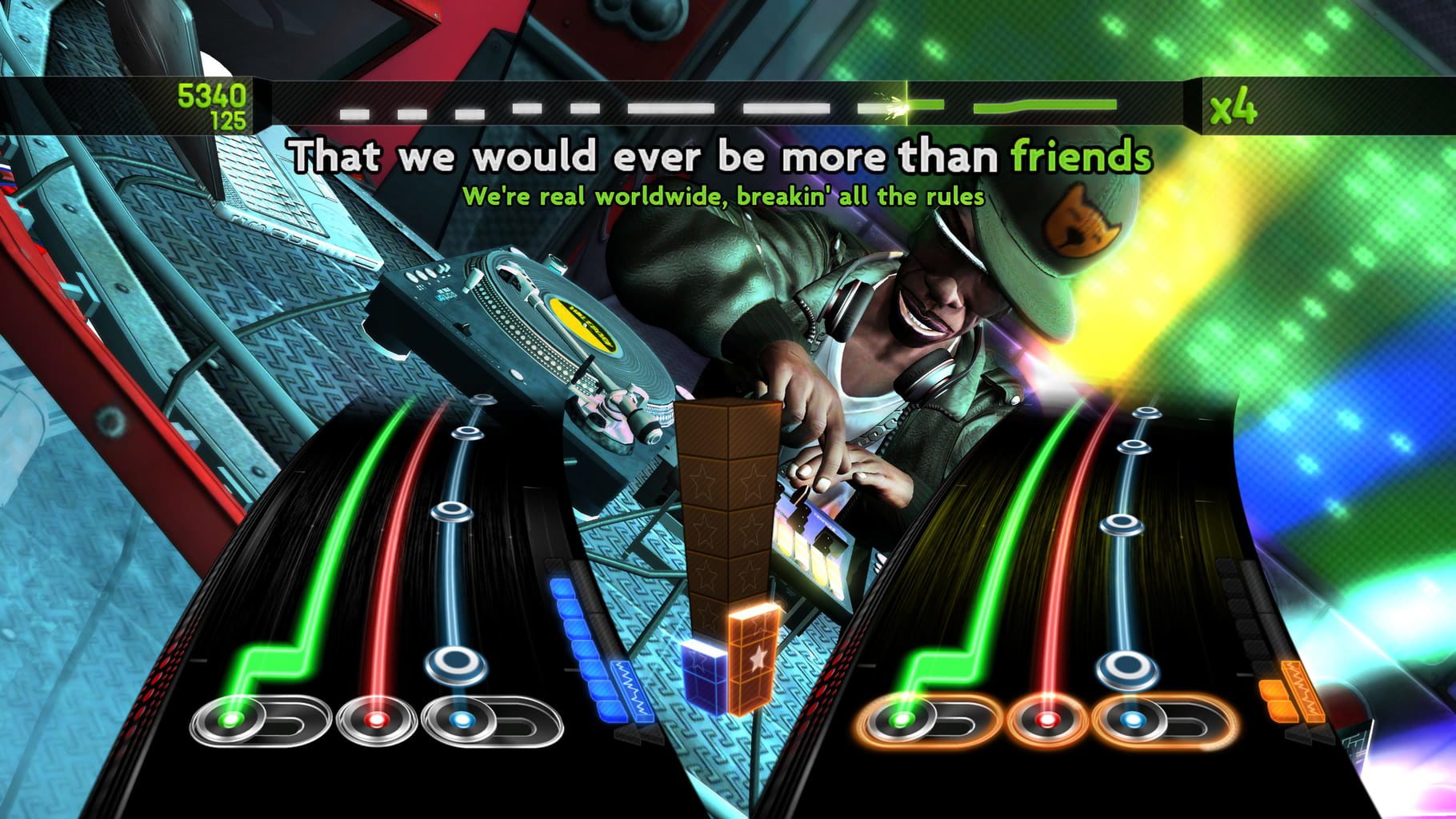 Bild från DJ Hero 2