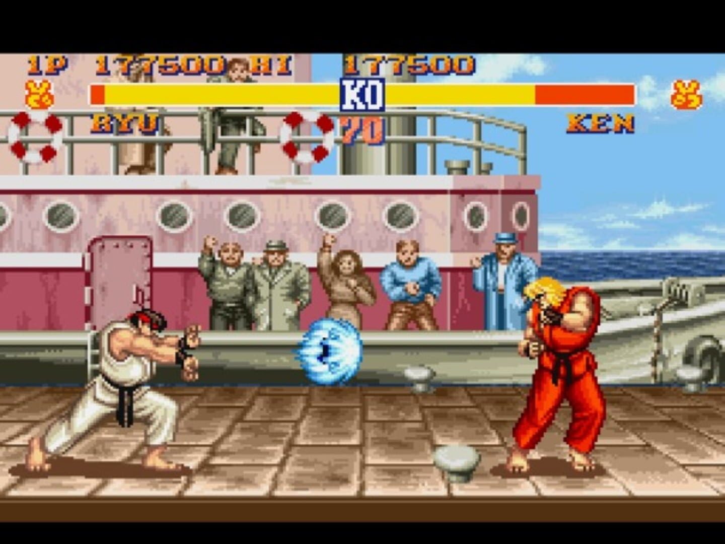 Bild från Street Fighter II