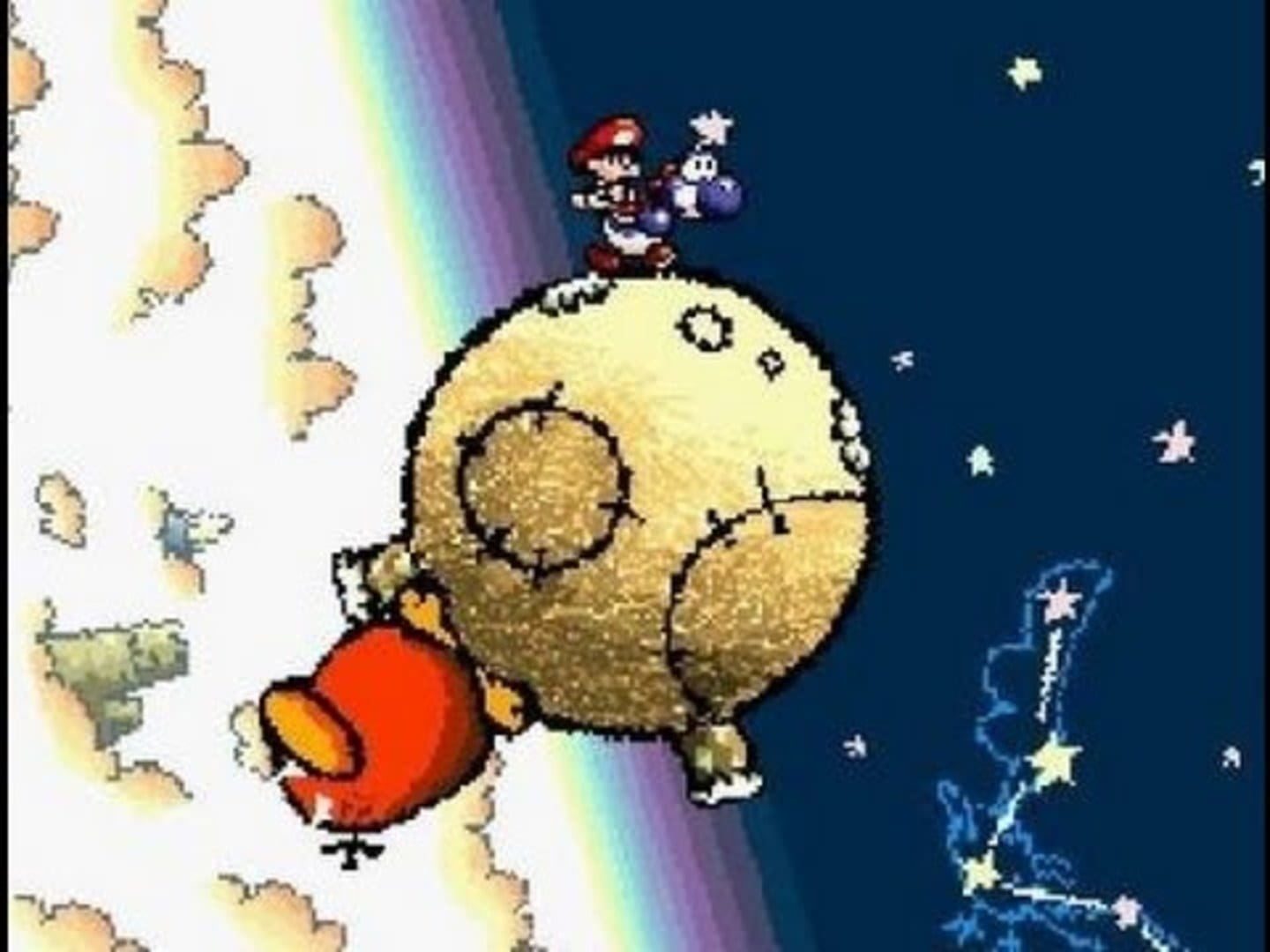 Bild från Super Mario World 2: Yoshi’s Island