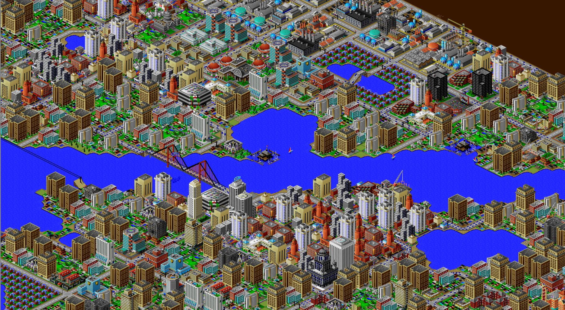 Bild från SimCity 2000