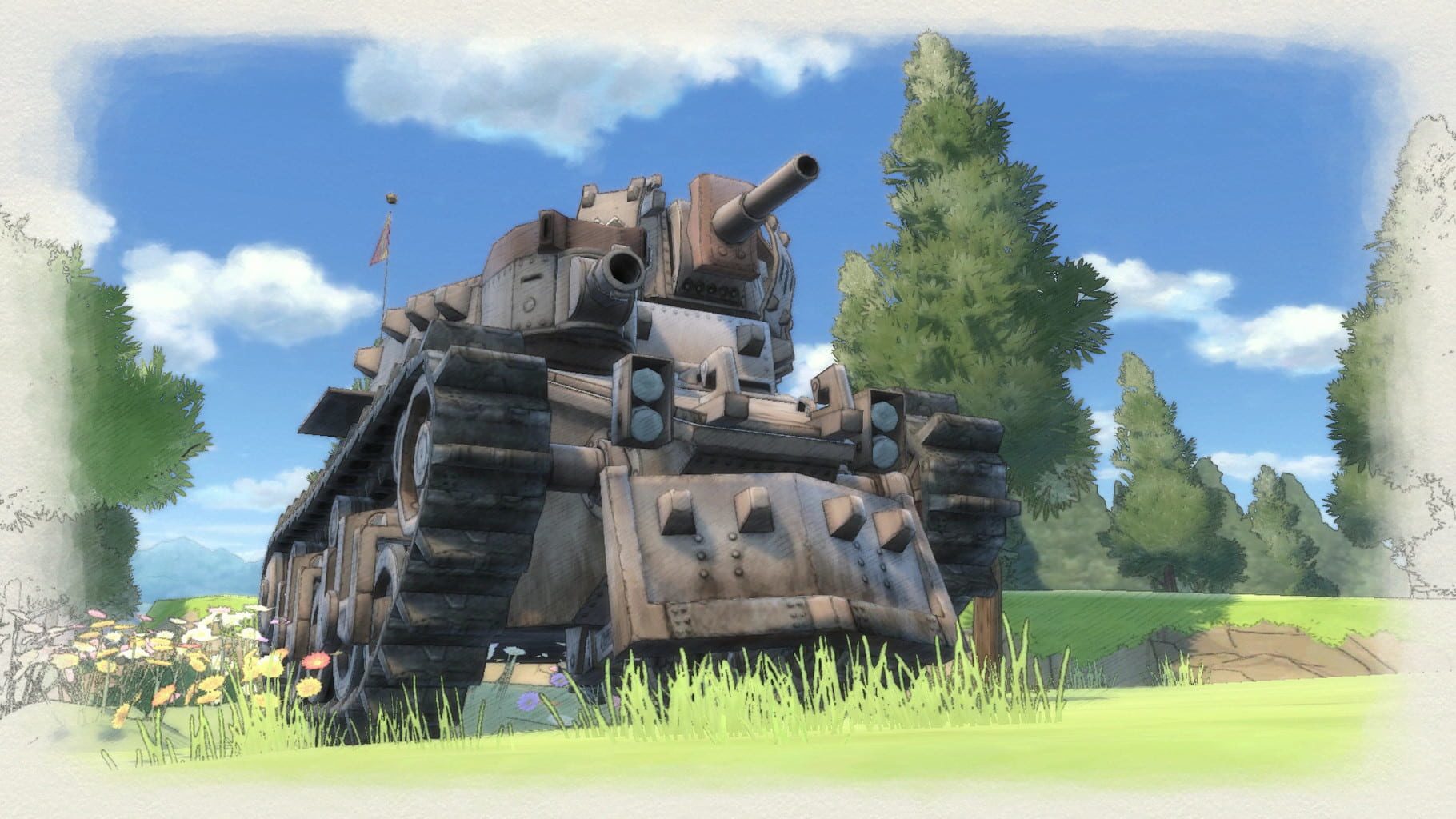 Bild från Valkyria Chronicles 4