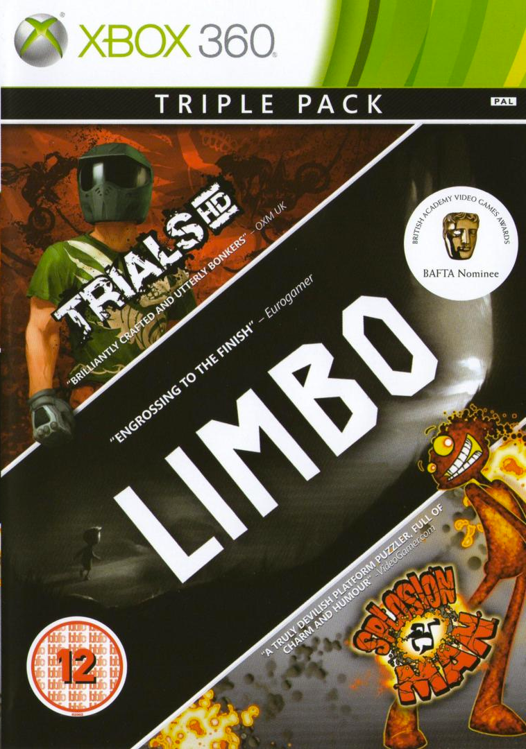 Triple Pack: Trials HD / Limbo / Splosion Man