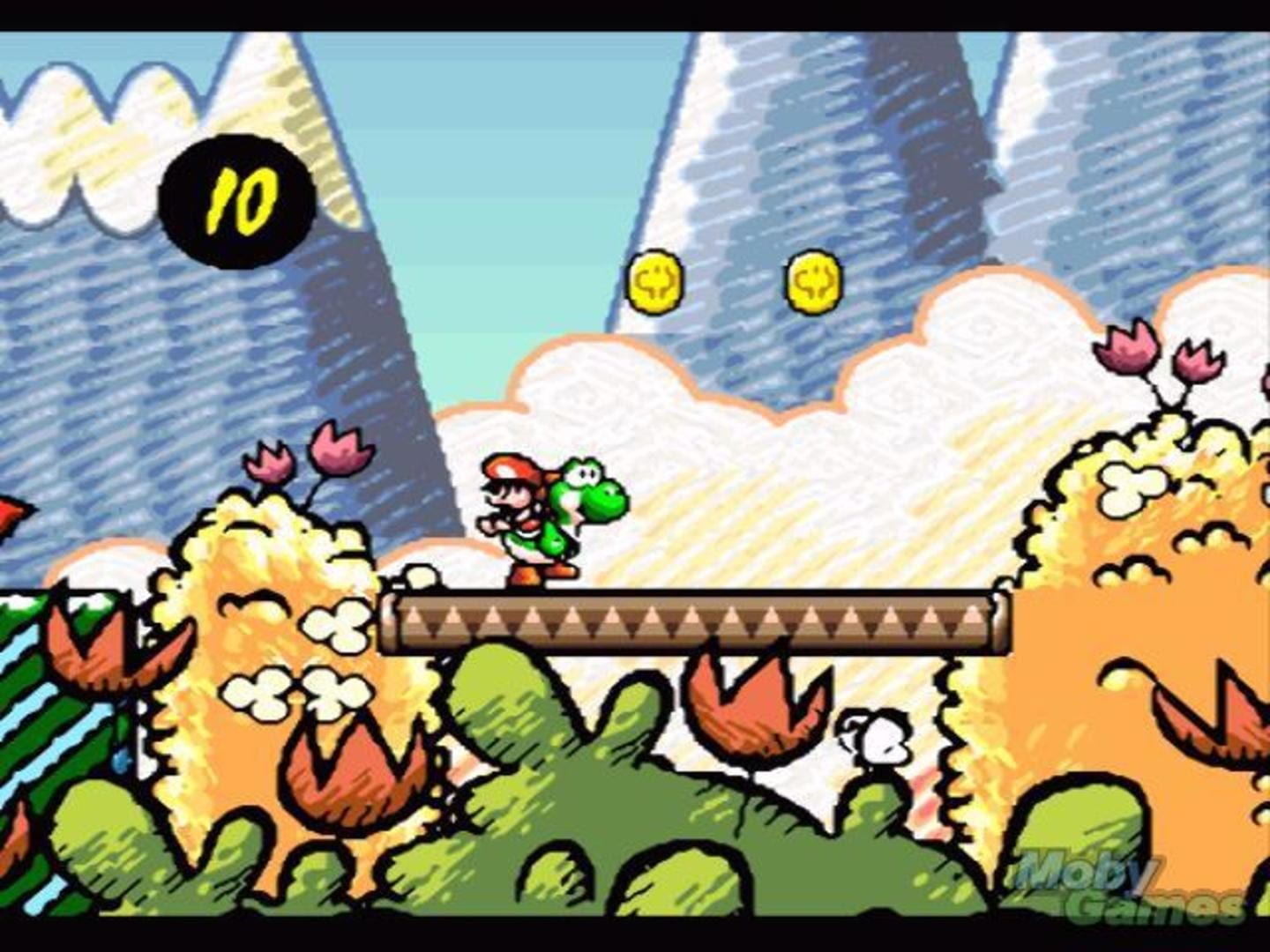 Bild från Super Mario World 2: Yoshi’s Island