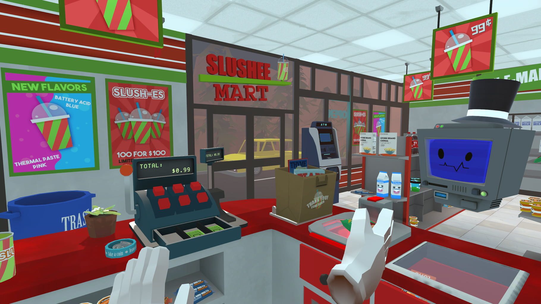 Bild från Job Simulator: The 2050 Archives