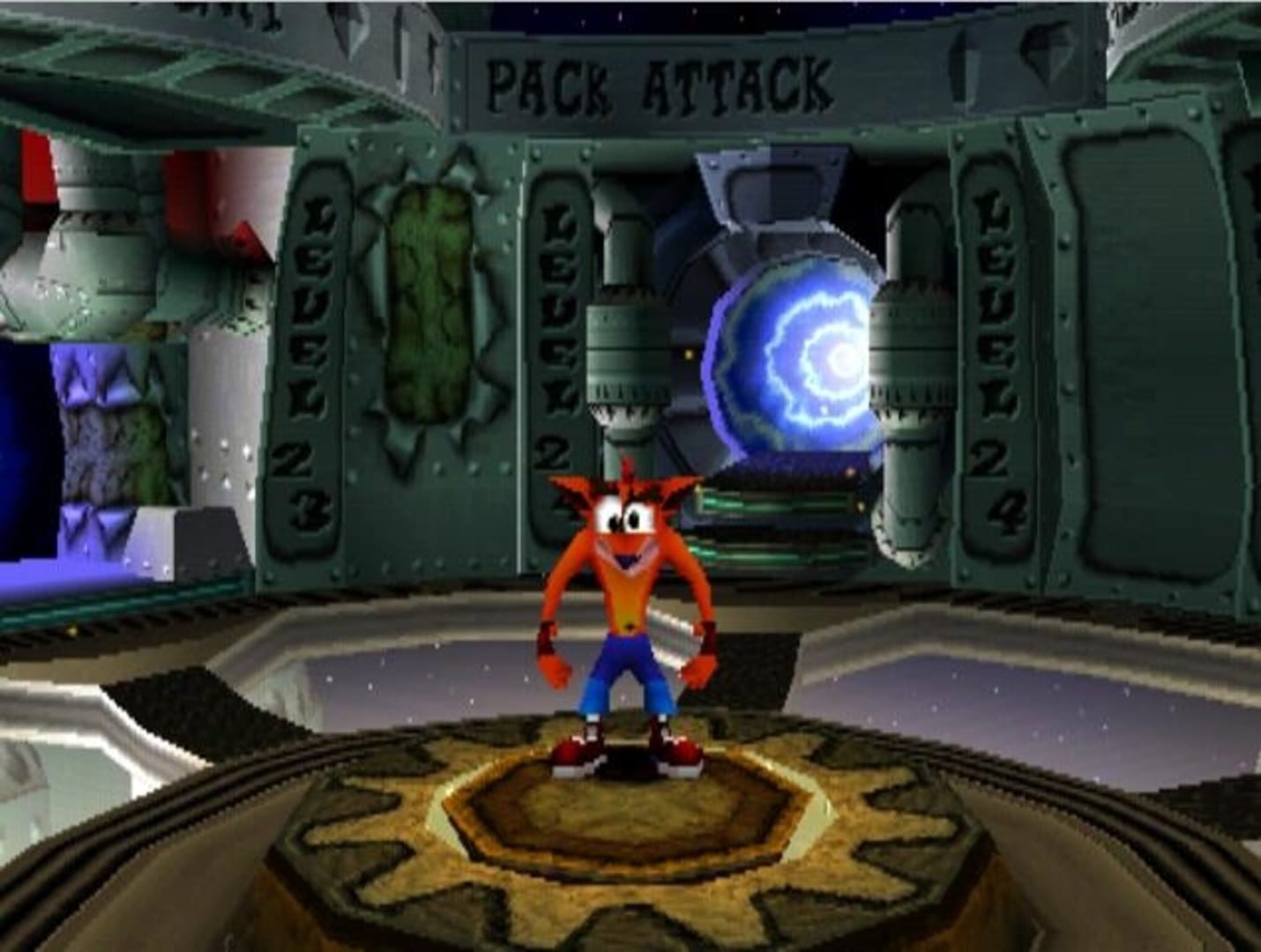 Bild från Crash Bandicoot 2: Cortex Strikes Back