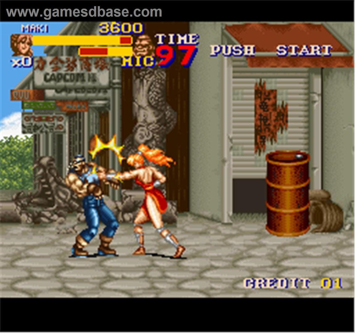 Bild från Final Fight 2