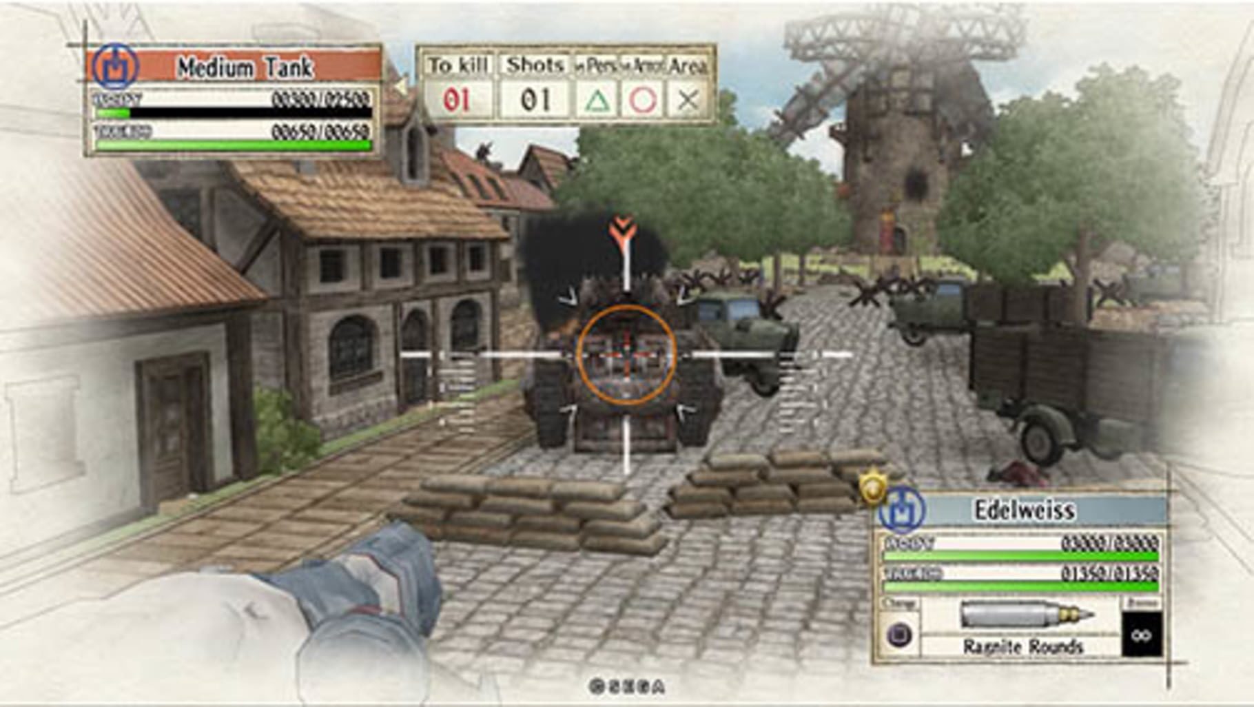 Bild från Valkyria Chronicles Remastered