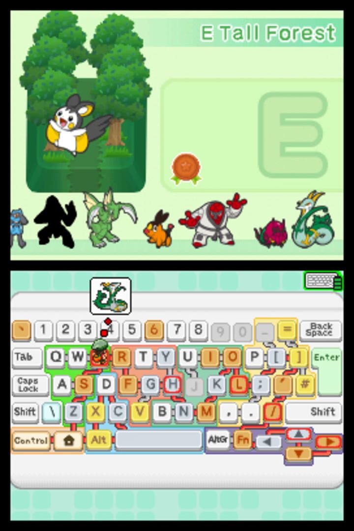 Bild från Learn with Pokémon: Typing Adventure