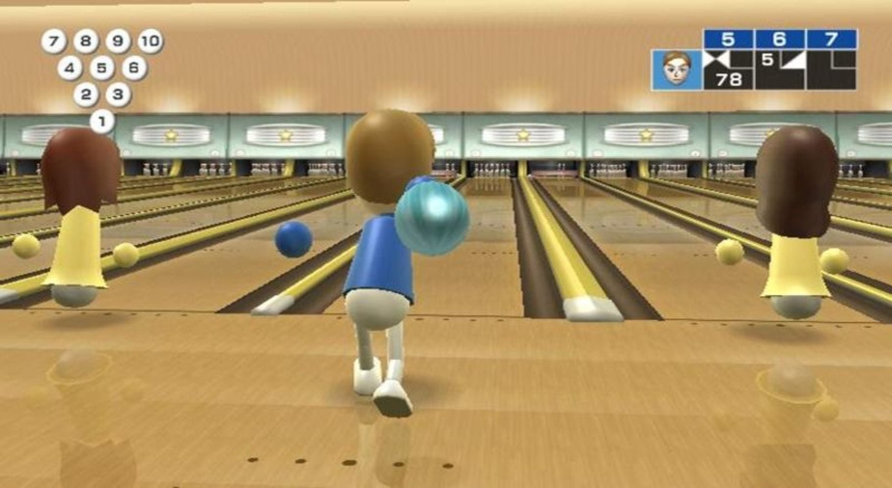 Bild från Wii Sports