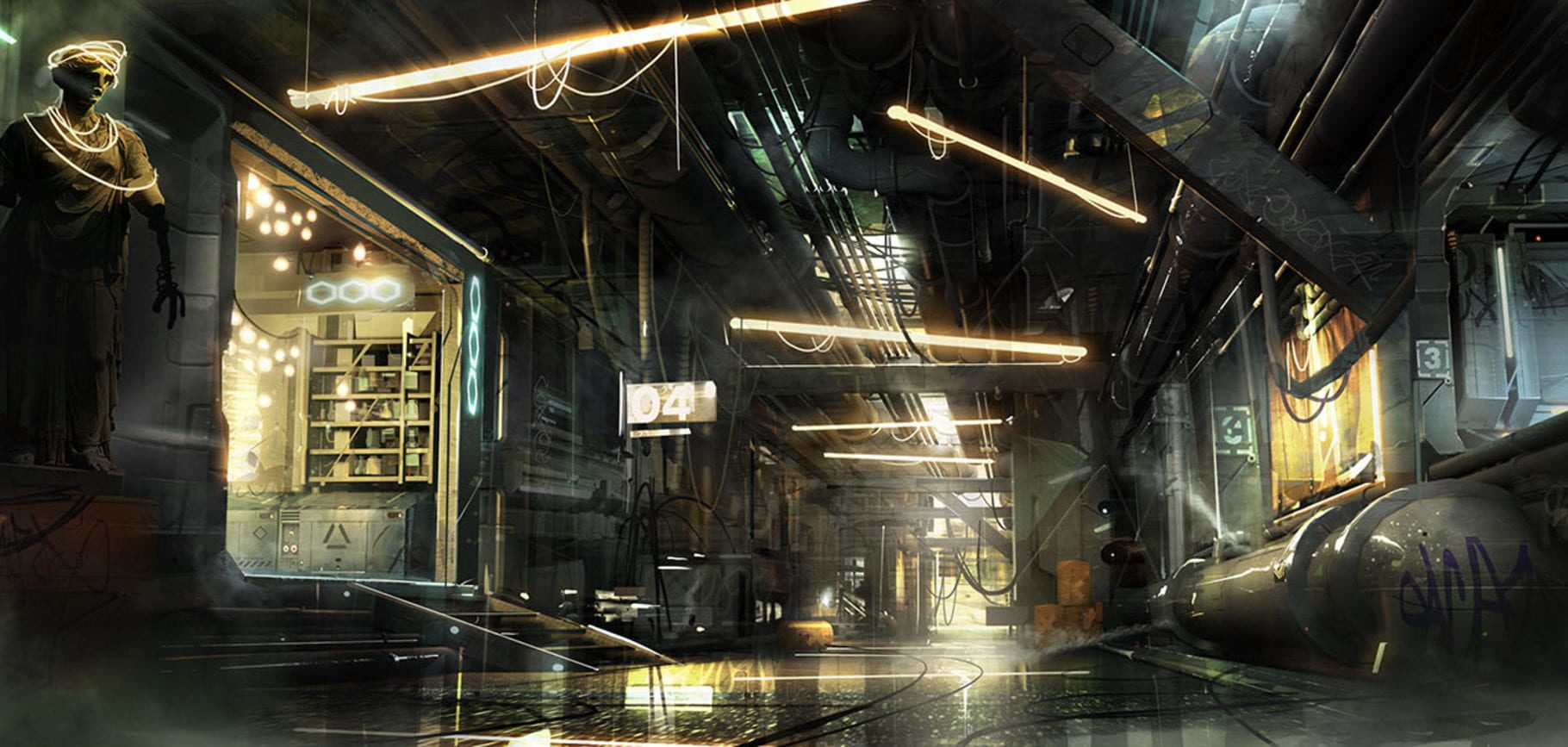 Bild från Deus Ex: Mankind Divided