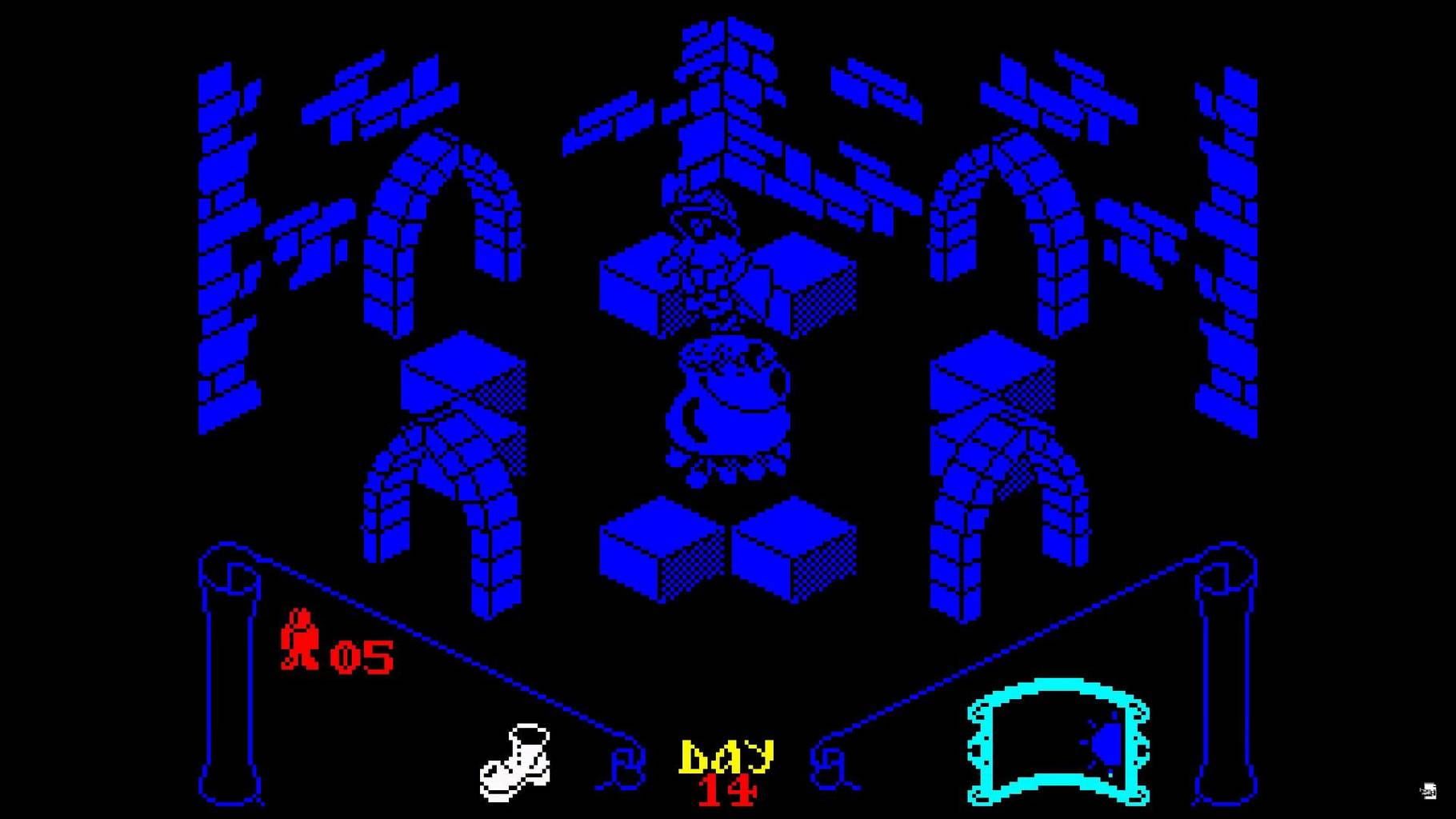 Bild från Knight Lore