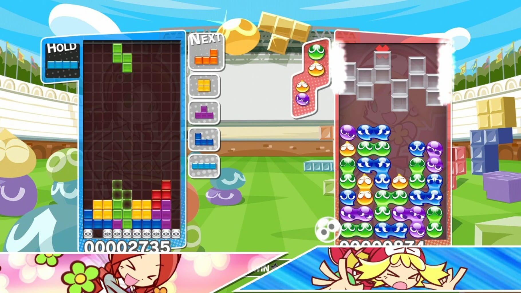 Bild från Puyo Puyo Tetris