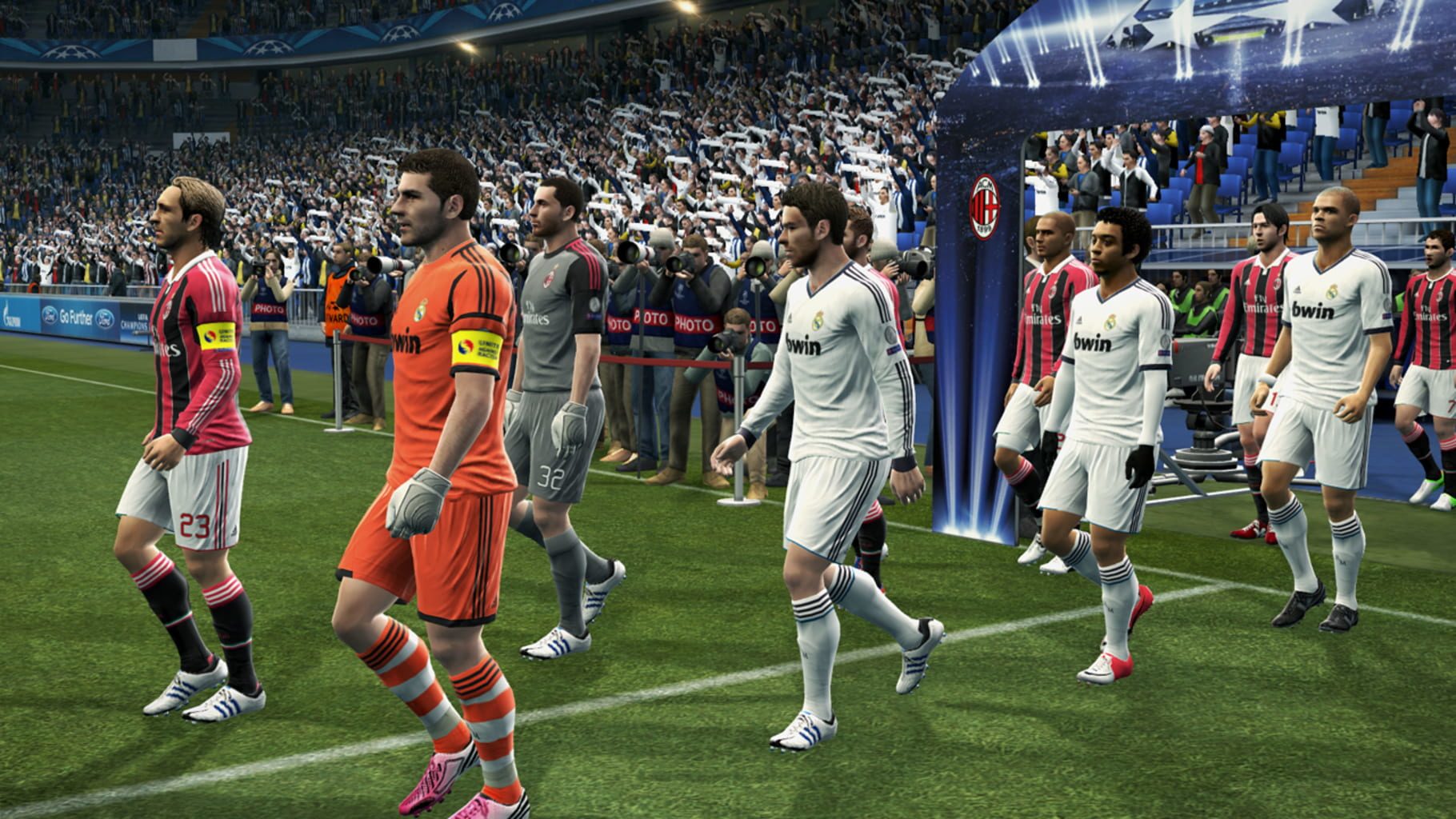 Bild från Pro Evolution Soccer 2013