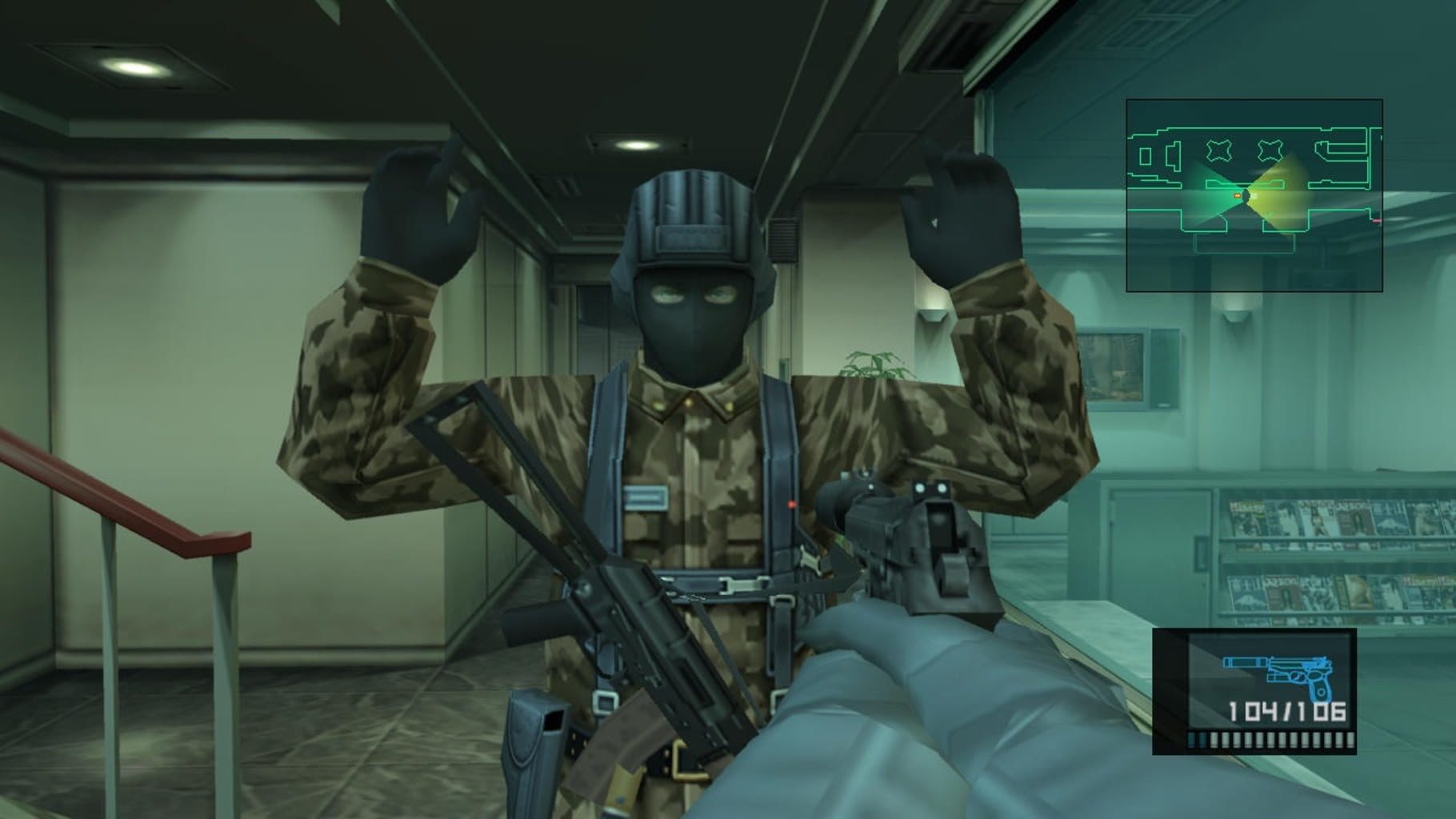 Bild från Metal Gear Solid HD Collection